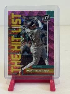 2022 Donruss Manny Machado The Hit List Pink Fireworks #THL-11 - Bild 1 von 2