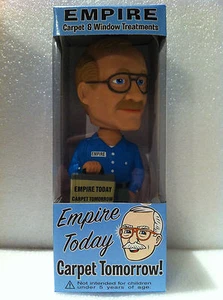 FUNKO EMPIRE ALFOMBRA Y VENTANA TIPO BOBBLE HEAD WACKY WOBBLER MUY RARO TOTALMENTE NUEVO - Imagen 1 de 12