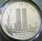 Heroes of 9/11: 8 pc. Silver Commemorative Set in Wood Display Box