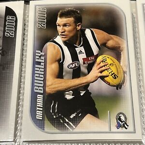 Official AFL 2006 Herald Sun Nathan Buckley Collingwood Magpies No.38 VGC+