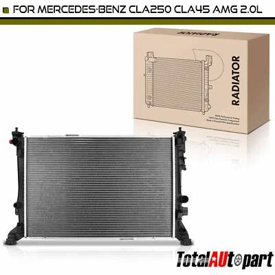 Radiator for Benz CLA250 2014-2019 CLA45 AMG 2014-2017 GLA250 GLA45 AMG L4 2.0L - Image 1 of 4