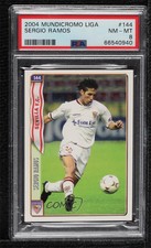 2004-05 Mundicromo Las Fichas de la Liga Sergio Ramos #144 PSA 8 Rookie RC