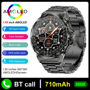 Smart Watch For Men Women Waterproof Smartwatch Bluetooth for iPhone Android - Picture 1 of 28