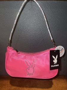 Playboy Bunny Studded Rhinestone Alchemy Princess Shoulder Hand Bag Purse - Picture 1 of 6