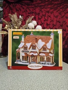 Ultra Rare! Lemax 2001 The Thatched Inn Caddington Village - Picture 1 of 18
