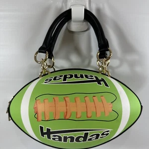 Fashion American Football Shaped Handbag with Chain Strap - Picture 1 of 14