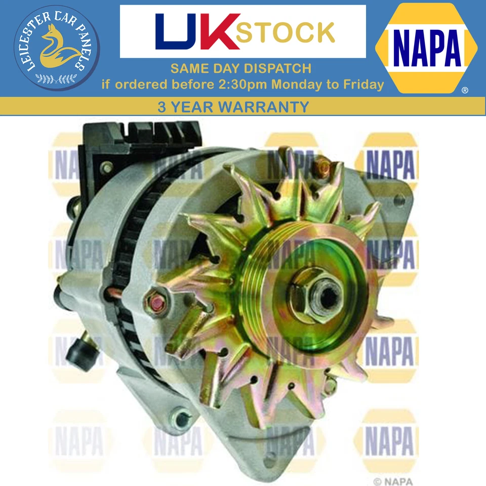 Napa Alternator For Ford Transit 1991-2000 2.5 NAL1001 - Image 1 of 1