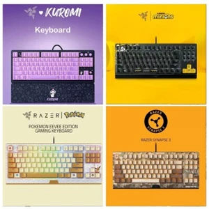 Teclado mecánico Razer Pokémon Eevee / Sanrio Kuromi / Minions / Crossfire - Imagen 1 de 40