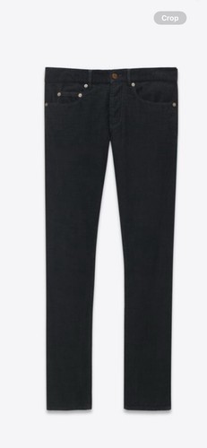 SAINT LAURENT (YSL) Pantalone uomo Saint Laurent in velluto a coste. 30 S.