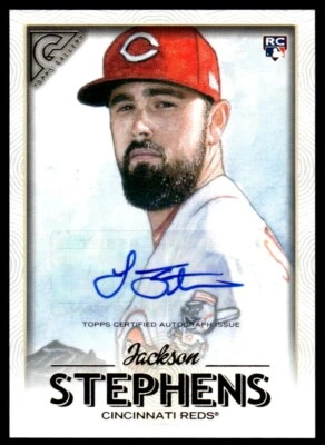 2018 Topps Gallery Autographs Jackson Stephens Auto Cincinnati Reds #22 R91 - Image 1 of 2