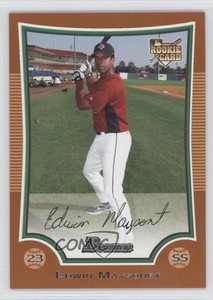 2009 Bowman Orange /250 Edwin Maysonet #219 Rookie RC