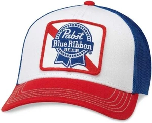 American Needle Pabst Blue Ribbon PBR Structured Mesh Back Trucker Snapback - Bild 1 von 1