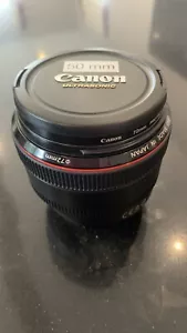 canon ef 50mm f/1.2l usm lens - Picture 1 of 5