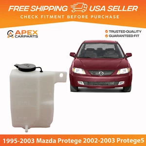 New Coolant Reservoir With Cap For 1995-03 Mazda Protege 2002-03 Protege5 - Bild 1 von 6