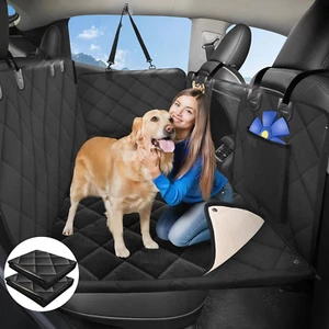 Back Seat Extender for Dogs-With Removable Soft Blankets, Hard Bottom Dog Car Se - Picture 1 of 12