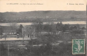 CPA 04 LA BRILLANNE / LA GARE / VUE PRISE DE LA BRILLANNE - Picture 1 of 1