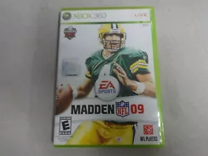 Madden NFL 09 Microsoft Xbox 360 gioco completo spedizione gratuita - Foto 1 di 3