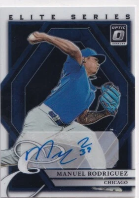2022 Donruss Optic Elite Series Signatures Manuel Rodriguez #ESS-MR Auto  - Image 1 of 2