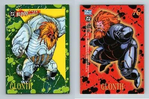 Glonth #76 DC Bloodlines 1993 Skybox Trading Card - Picture 1 of 1
