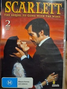 SCARLETT GONE WITH THE WIND SEQUEL DVD TIMOTHY DALTON & JOANNE WHALLEY TV SERIES - Picture 1 of 3