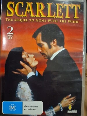 SCARLETT GONE WITH THE WIND SEQUEL DVD TIMOTHY DALTON & JOANNE WHALLEY TV SERIES - Image 1 of 3