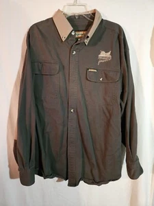 Camisa para hombre Remington vintage de faisanes Forever al aire libre en verde talla XXL  - Imagen 1 de 6