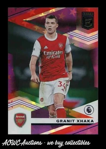 2020-21 Chronicles Elite Purple Astro #1 Granit Xhaka (Aresenal) - Picture 1 of 2
