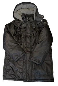 Calvin Klein Jeans Boys Winter Jacket Hooded Fleece Lined Full Zip Size XL 18/20 - Picture 1 of 17