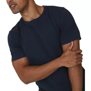 Basic Men's Crew Tee - Navy - Picture 1 of 3