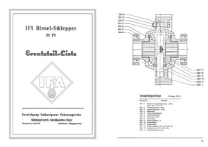 300643 Brockenhexe RS 02 IFA Nordhausen Ersatzteilliste RS02 - Bild 1 von 1
