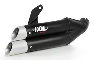 IXIL L3X Negro Sistema de escape hiperbajo Honda CB / CBR 650R 2019-2020 XH6356XB - Imagen 1 de 3