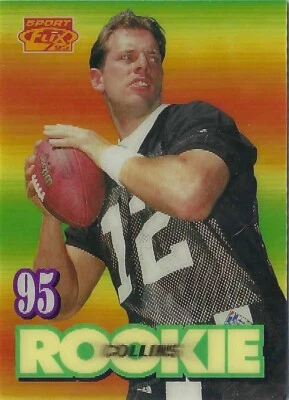 1995 Sportflix Rookie Kerry Collins -Carolina Panthers - Image 1 of 2