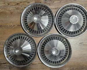 1970 1971 AMC Gremlin Hornet Rebel 14" Wheel Hubcaps OEM set of 4 - Picture 1 of 11