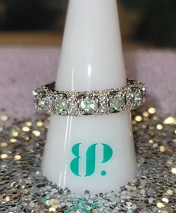Bomb Party "Mermaid Treasures Bringback!" Ring RBP2185 Light Green Quartz Size 9 - Picture 1 of 4