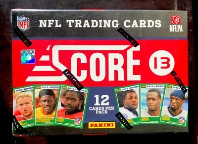 2013 Score Football Box-NEW FACTORY SEALED. TRAVIS KELCE RC AUTO ?? - Image 1 of 3