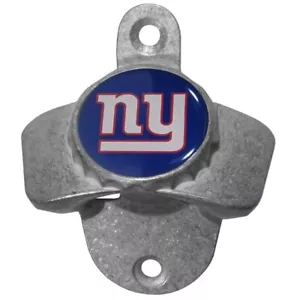 New York Giants NFL Football Wall Mount Metal Pub Bar Bottle Opener - Brand New - Picture 1 of 2