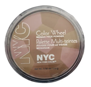 NYC New York Color Wheel Mosaic Face Powder 726 Bronzed Pink NEW Sealed - Picture 1 of 2