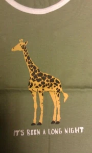 Wild & Cozy Tank Top - It's Been A Long Night - 100% cotton - Giraffe Tank Top - Picture 1 of 2