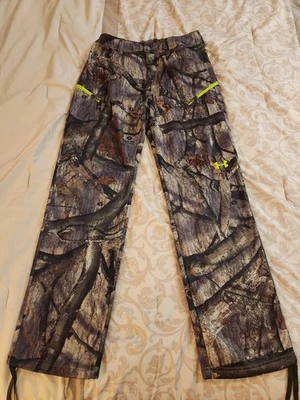 Pantalones Under Armour Softshell Polar Control de Olores Mossy Oak Treestand Medianos Foto 1 de 4