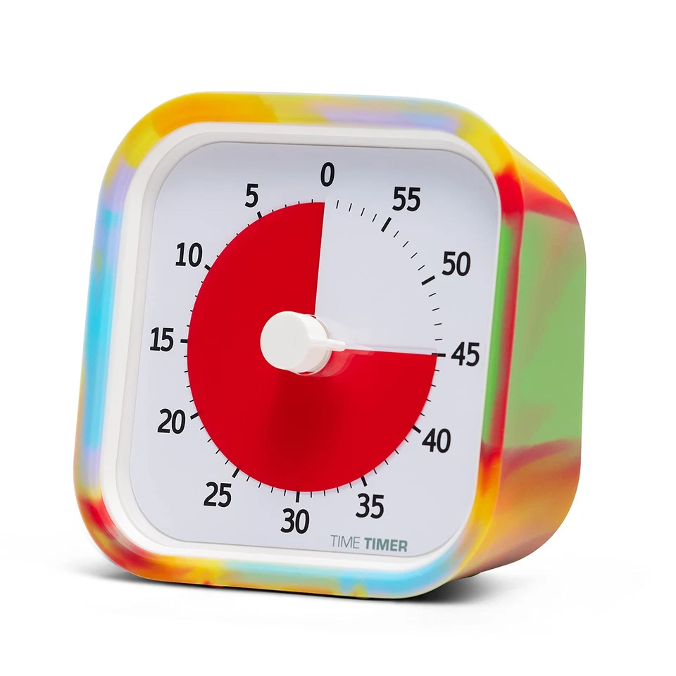 MOD Tie Dye ⁠— Special Edition ⁠⁠— Visual Timer for Kids Classroom Learning, ... - Image 1 of 4