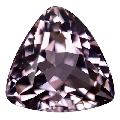 2.27 ct AWE-INSPIRING TRILLION CUT (8.10 x 7.90 mm) (UN-HEATED) PINK DIASPORE - Image 1 of 2