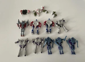 Transformers Prime Kinder Egg Toys Figures x9 Lot Bundle  - Picture 1 of 3