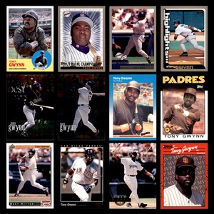 Tony Gwynn Lotto 12 Carte Baseball 2022 Topps Archives San Diego Padres Set MLB NM - Foto 1 di 15