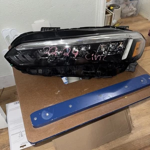 22 23 24 2022-2024 HONDA CIVIC LED HEADLIGHT OEM - Picture 1 of 7
