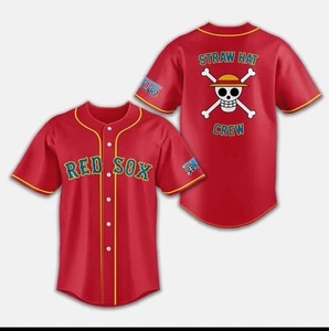 One Piece Red Sox Exclusive Limited Jersey Size SMALL Fenway Park SGA 5/3/25 NEW - Picture 1 of 3