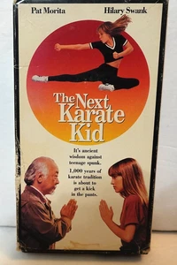 The Next Karate Kid (Hilary Swank, Pat Morita) VHS tape (tested) - Imagen 1 de 4