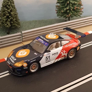 Scalextric 1:32 Digital Car - C2849D Porsche 911 GT3R Galp #51 *LIGHTS* #E - Picture 1 of 1