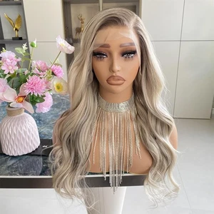 Wear and Go Ash Platinum Blonde Perücken Highlight Brown - Bild 1 von 6