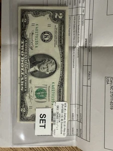 1976 $2 Federal Reserve Note Set 46 Consecutive Serial Numbers! - Picture 1 of 3