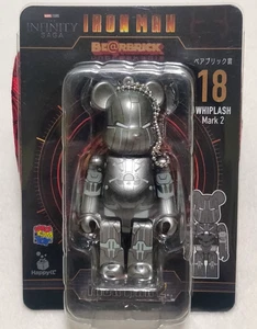 Figura llavero Bearbrick 100 % marca latigazo cervical 2 Marvel #18 juguete Medicom Be@rbrick - Imagen 1 de 6